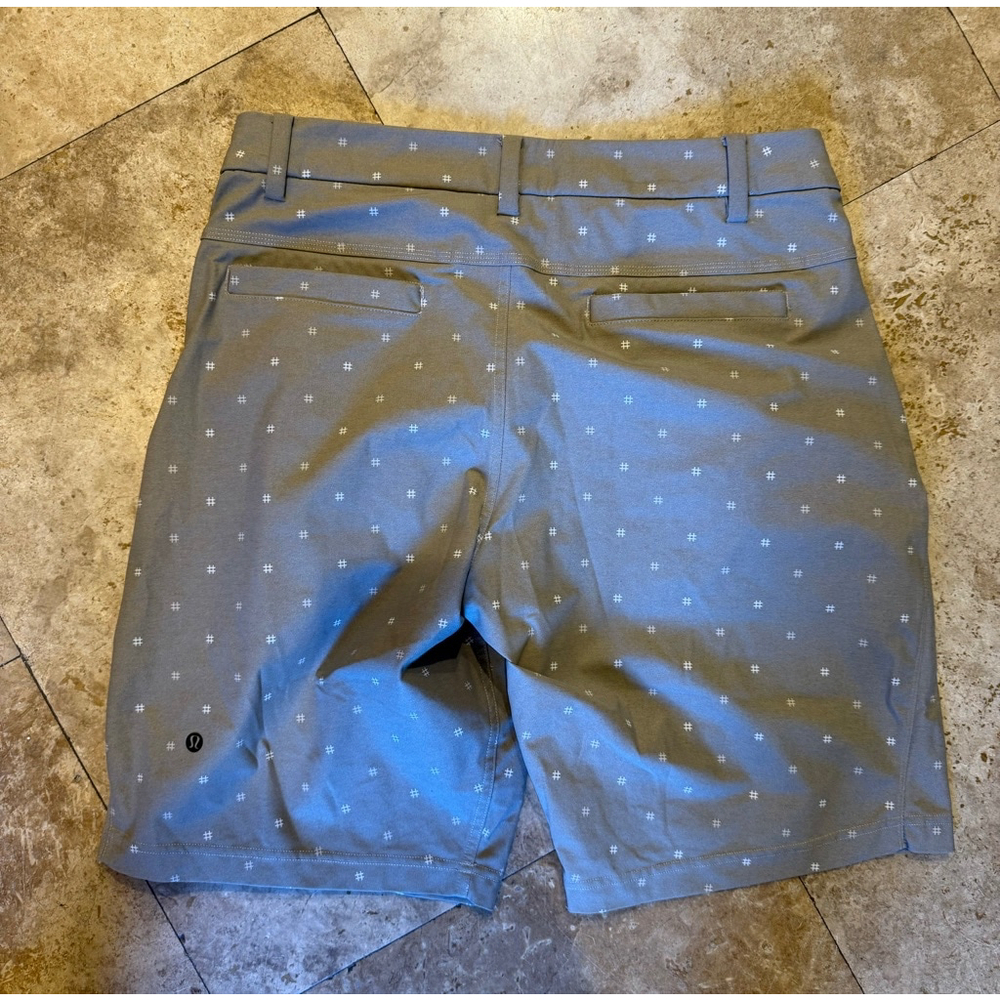 Men's lululemon Shorts Gray / green White Size 34 - Picture 5 of 7